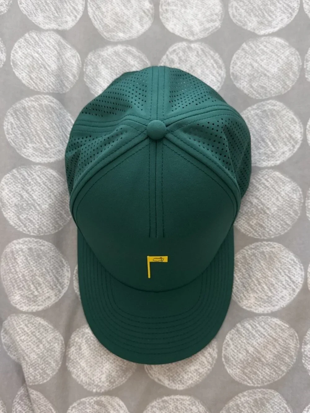 Masters American Needle Augusta National Golf Flag Pin Green Adjustable Hat Cap